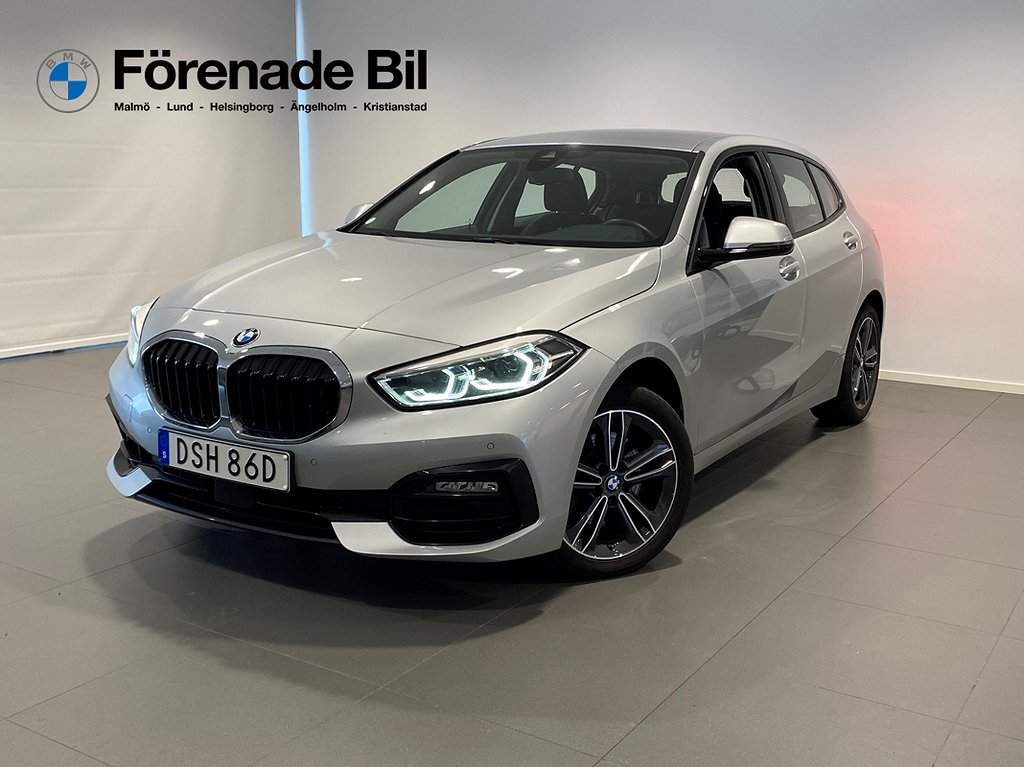 BMW 118 i Sportline Parkeringssensor Farthållare Service