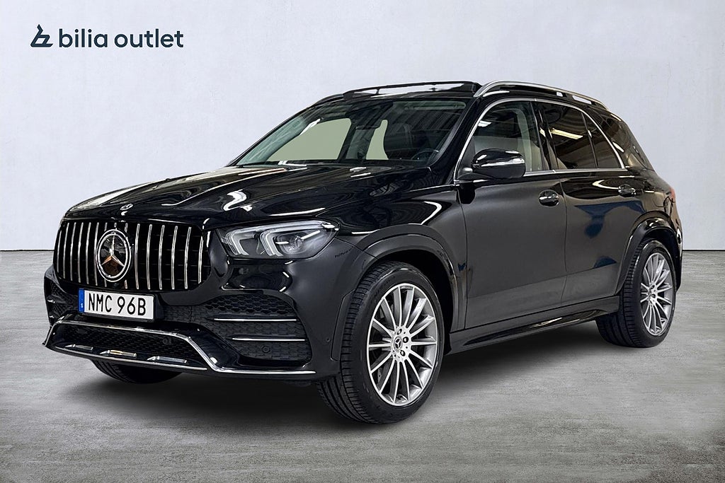 Mercedes-Benz GLE 350 de 4MATIC AMG 320hk Pano Drag Burmester Luftfjädr