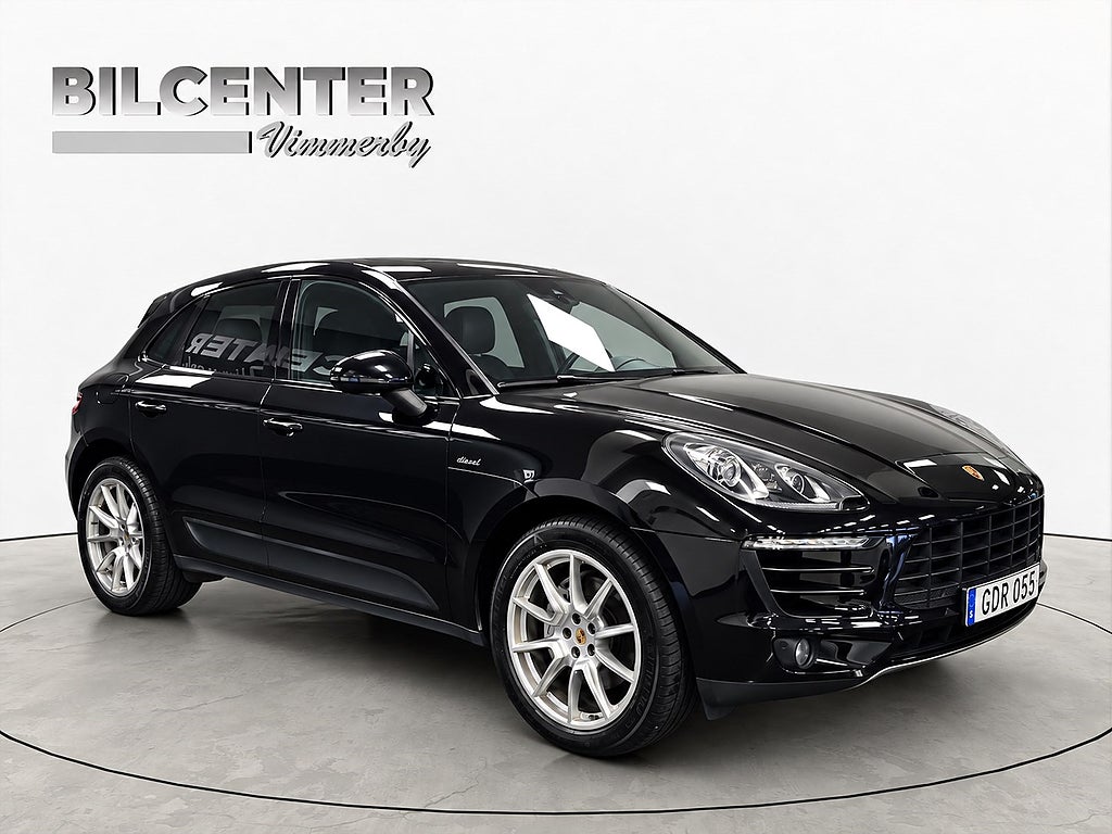 Porsche Macan S Diesel PDK 258hk Drag P-värmare B-kamera