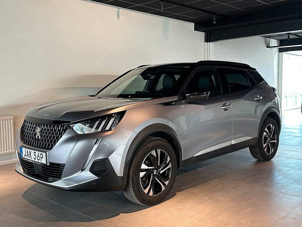 Peugeot 2008 GT 130hk Aut Backkamera CarPlay Låg Förbrukning