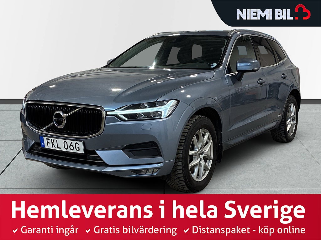 Volvo XC60 B4 AWD Aut Momentum Värmare Kamera GPS Skinn S&V-däck 