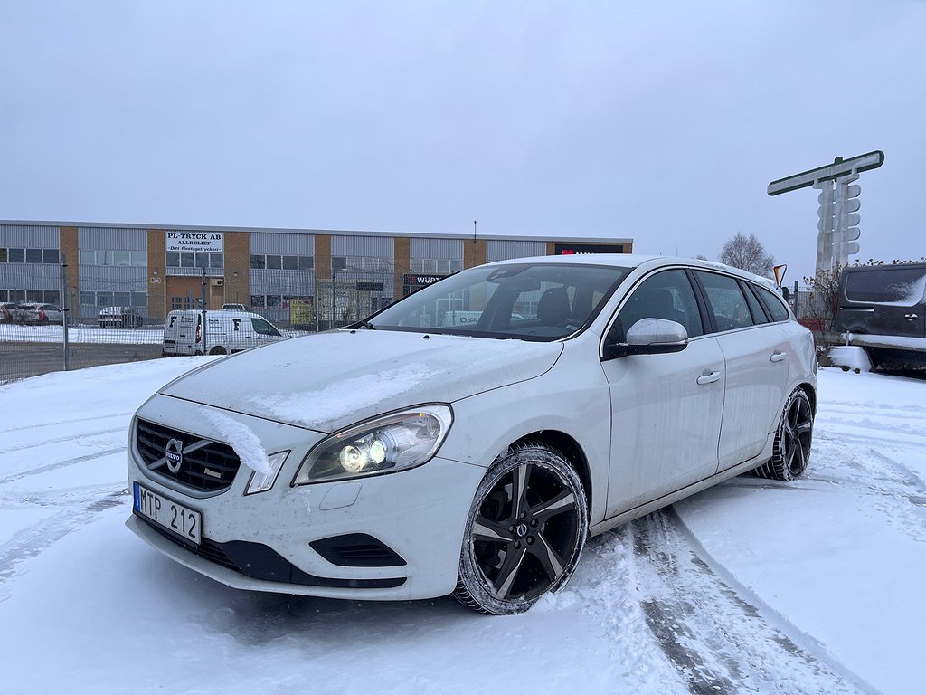 Volvo V60 Polestar D5 AWD Aut R-Design 1 ägare Drag PDC SoV