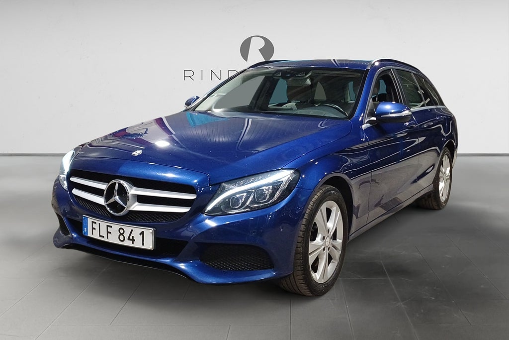 Mercedes-Benz C 220 T d 170 HK D-VÄRM HUD NAVI DRAG PDC M&K 17"