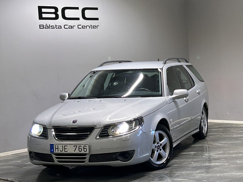 Saab 9-5 SportCombi 2.0t BioPower Linear / Värmare / Ny bes