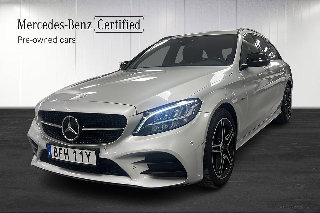 Mercedes-Benz C 200 T d AMG  Night Edition Dragkrok