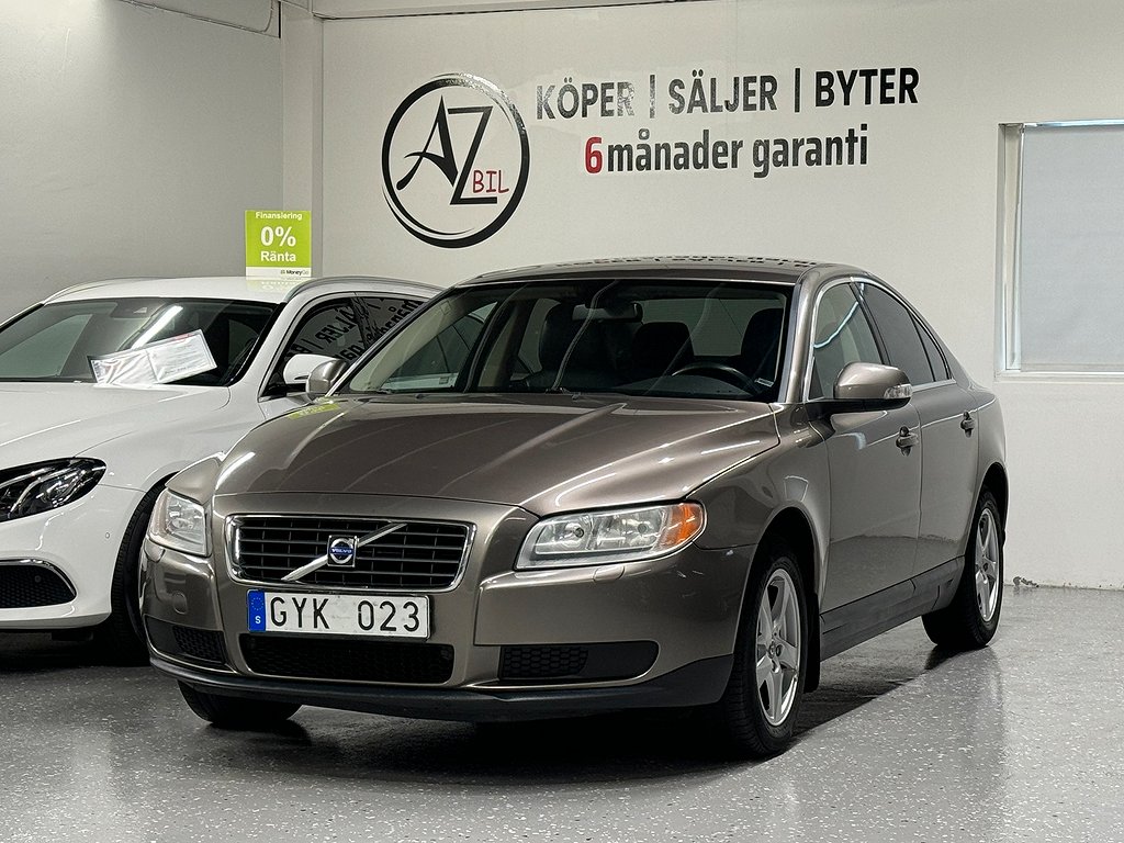 Volvo S80 2.4D Geartronic Kinetic skinn klädsel ny servat 