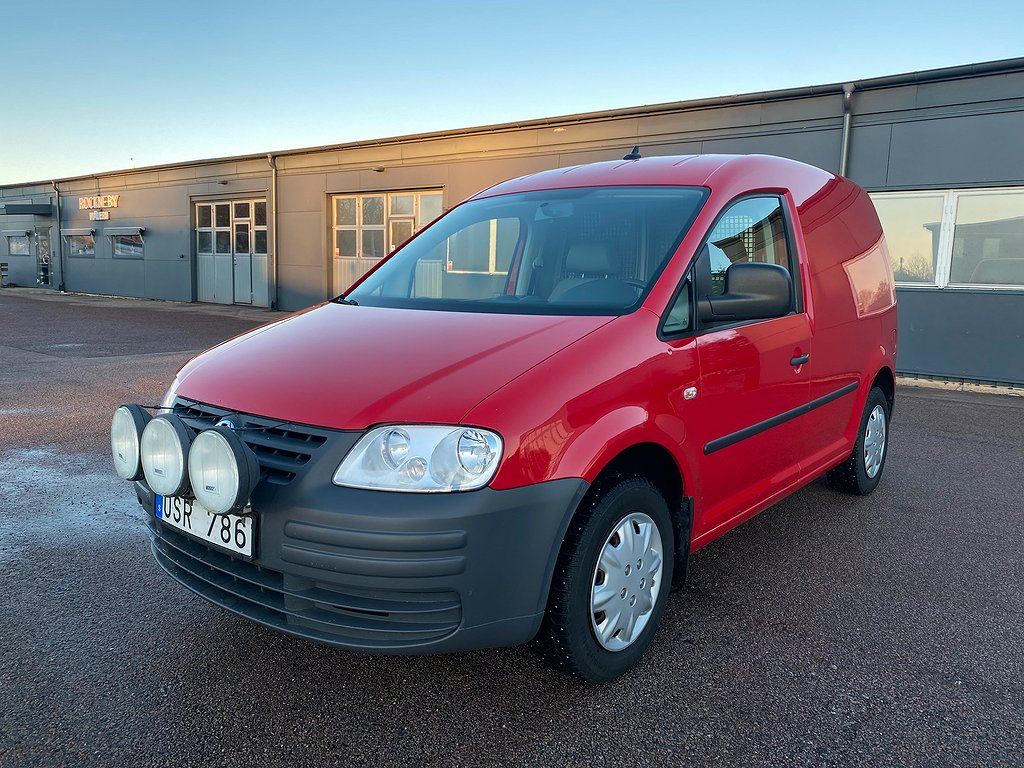 Volkswagen Caddy Skåpbil 1.9 TDI | NYBES | NYSERVAD | DRAG |