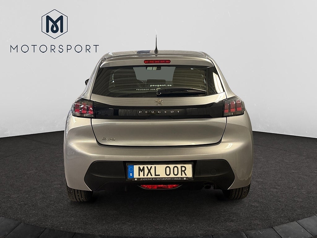 Peugeot 208 1.2 PT 75hk Apple Carplay Farthållare Android auto bild 7