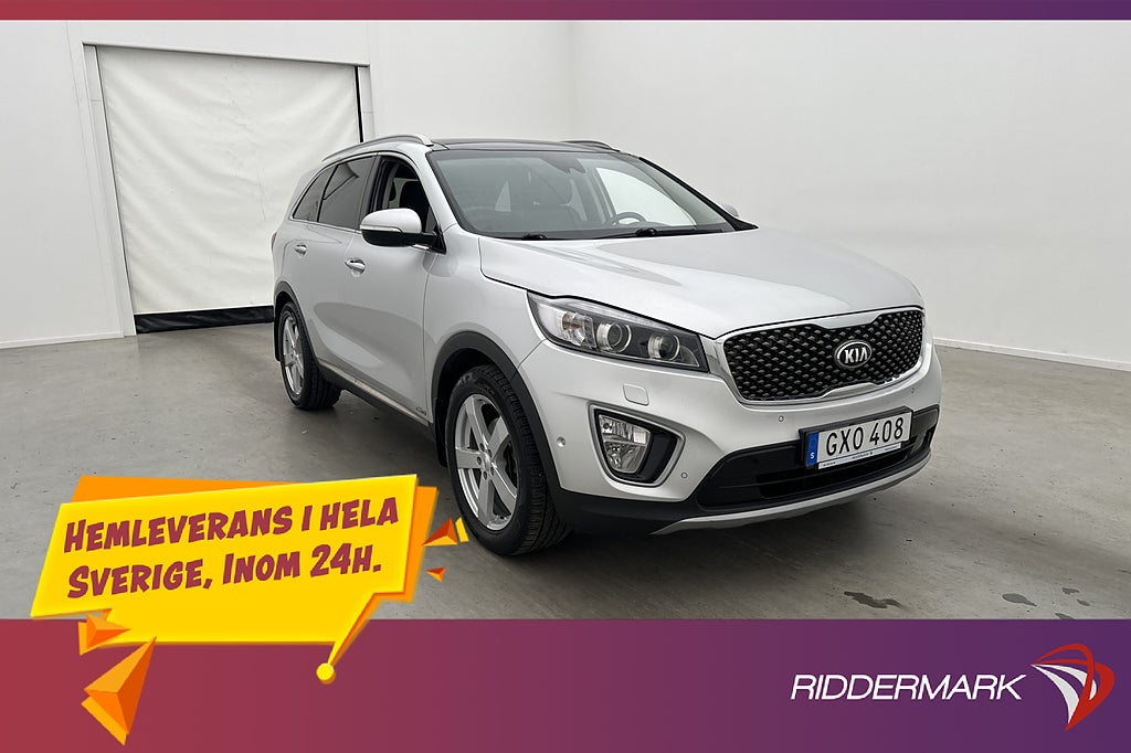 Kia Sorento 2.2 CRDi AWD Business 7-Sits Värmare Pano Drag