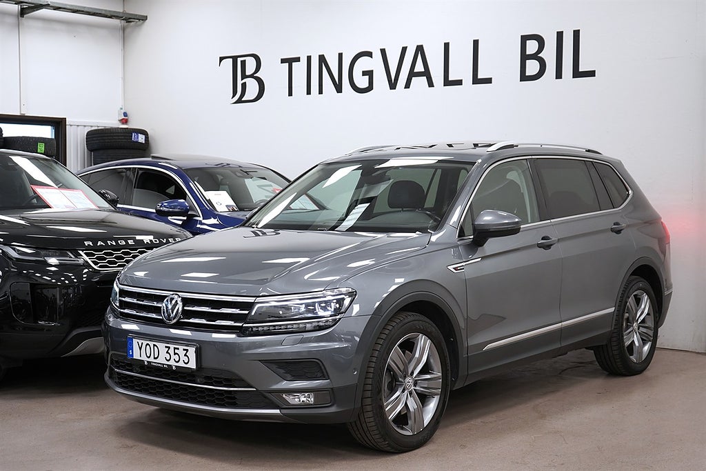 Volkswagen Tiguan ALLSPACE GT TDI 190 4M 7-SITS DRAG PANORAMA VÄRMARE