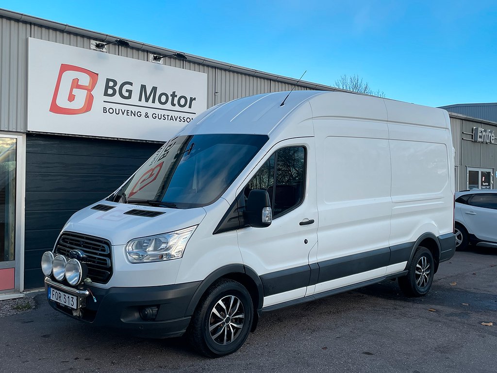 Ford Transit 350 2.2 TDCi 125HK AWD L2H3 Drag/Värmare/Moms