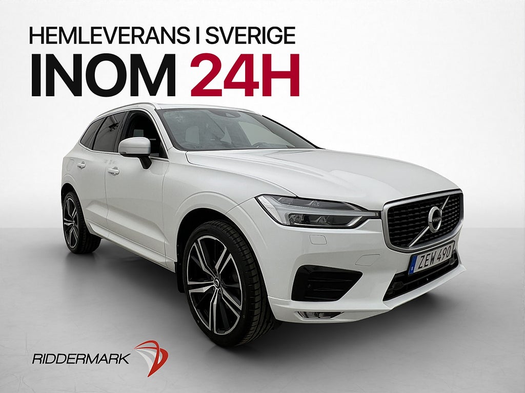 Volvo XC60 D4 AWD R-Design Pano Värmare Drag Navi Kamera