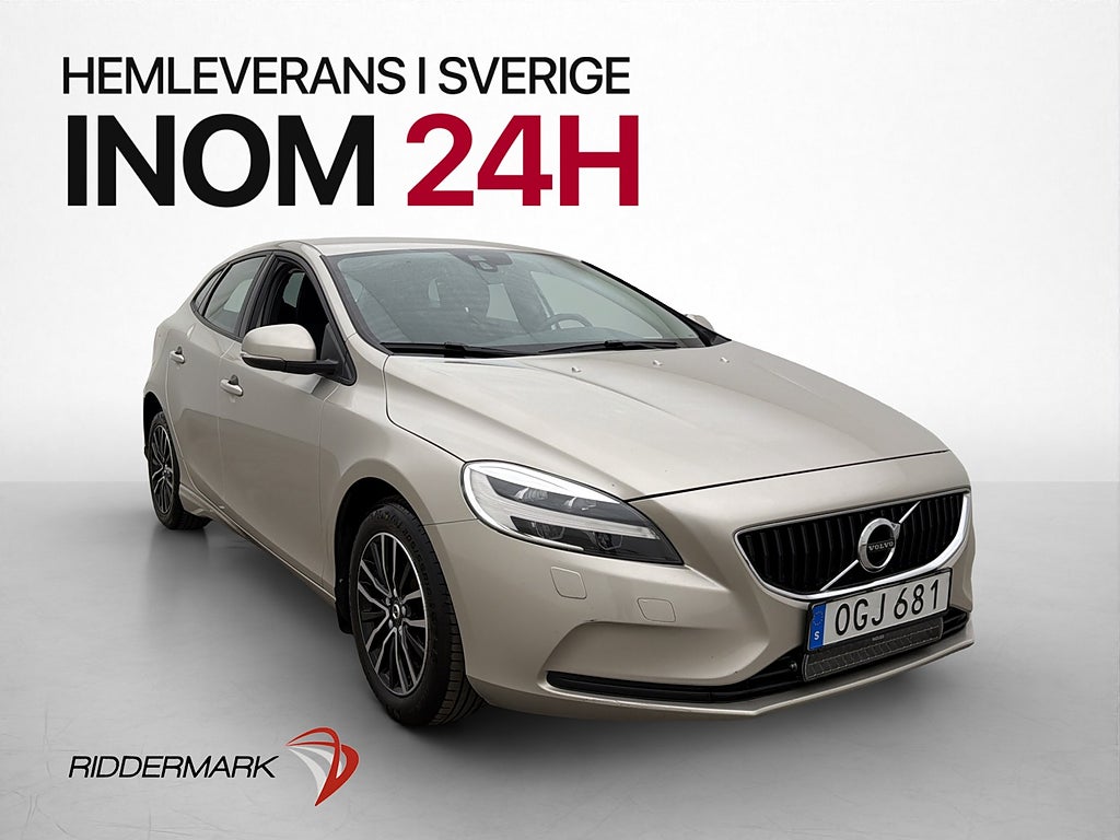 Volvo V40 T2 122hk Business Advanced VOC Värmare Dragkrok