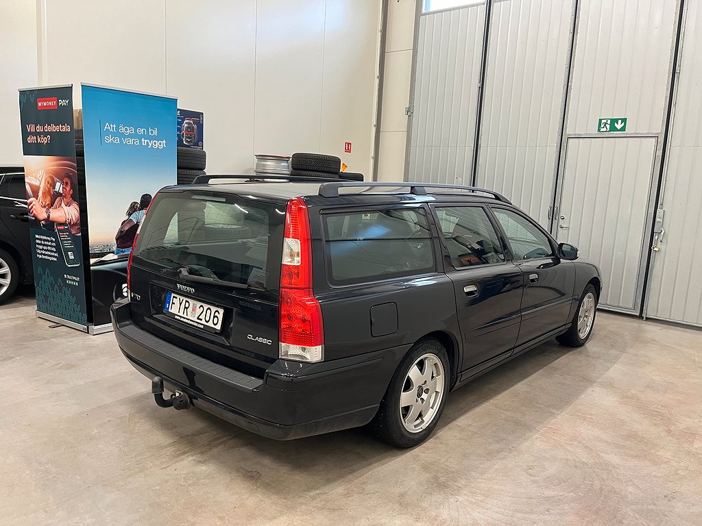 Volvo V70 2.4 Classic, Kinetic Euro 4, NyKam, Nybes, Dragkrok