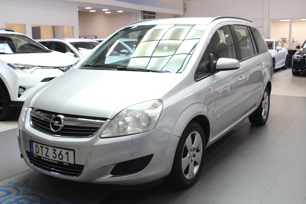 Opel Zafira 1.6 CNG ecoFLEX Turbo 7sits Dragkrok 