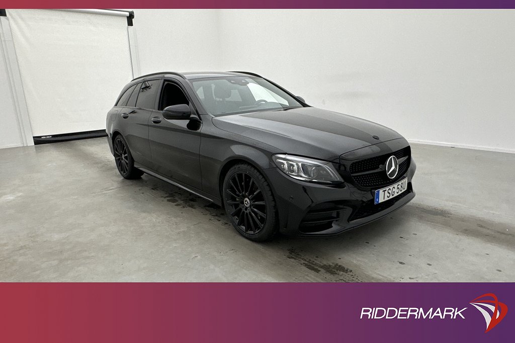 Mercedes-Benz C 220 T d AMG Cockpit Kamera Drag Stjärntak