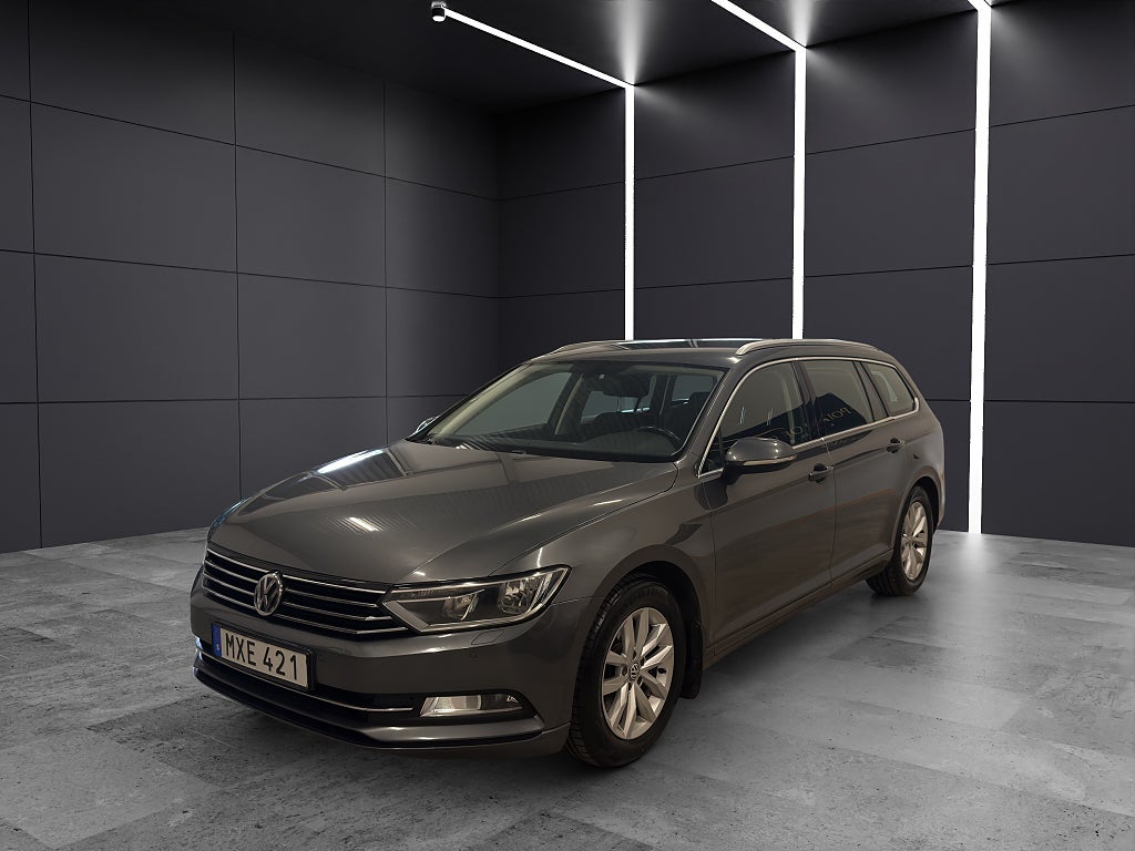Volkswagen Passat Sportscombi 2.0 TDI DPF BMT Base|AUTOMAT|DRAG|NY SERVAD