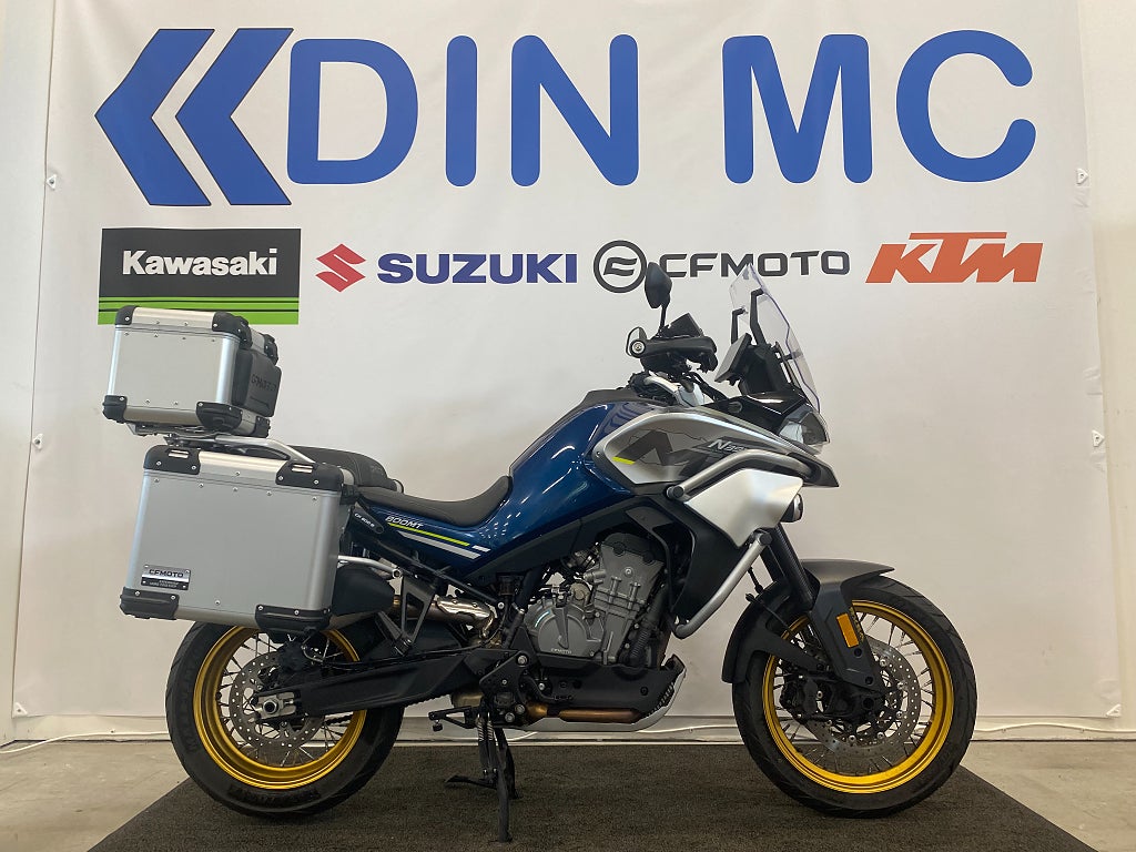 CFMOTO 800MT "välutrustad låga mil"