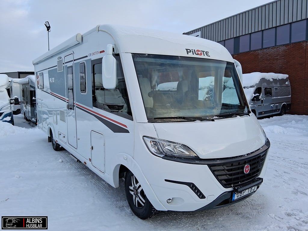 Pilote G781C / Hydauliska stödben / Dragkrok