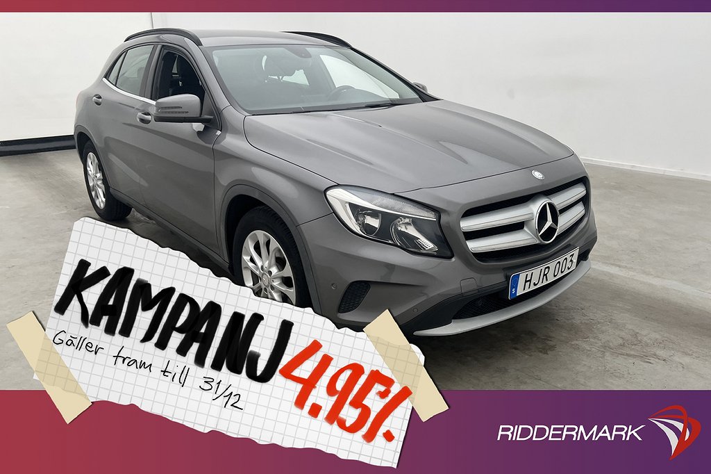 Mercedes-Benz GLA 200 156hk Style Halvsk 4,95% Ränta