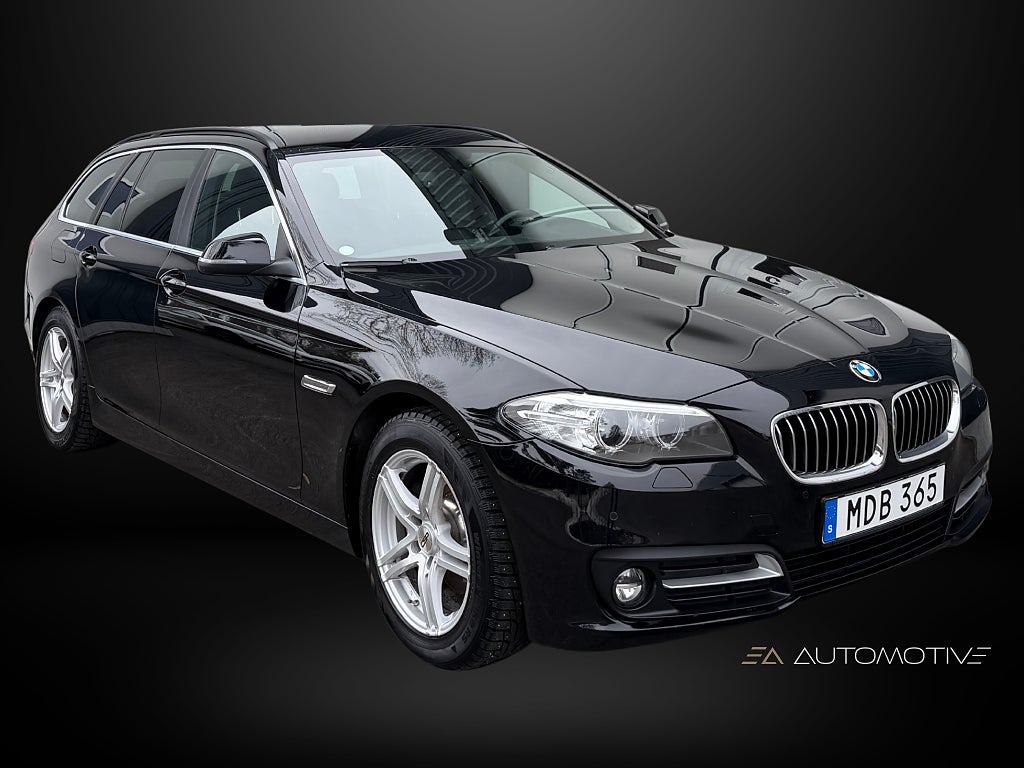 BMW 520d xDrive Touring / Rattvärme / El-baklucka / Drag / Läder