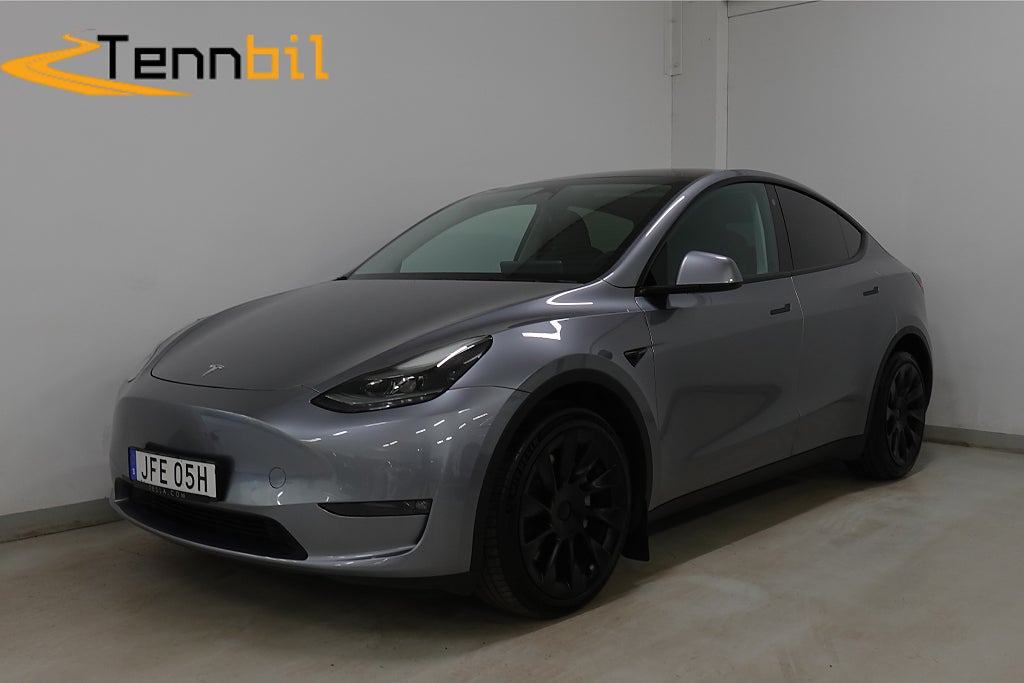 Tesla Model Y Long Range AWD Premium 360° Drag Pano MOMS FSD 514hk