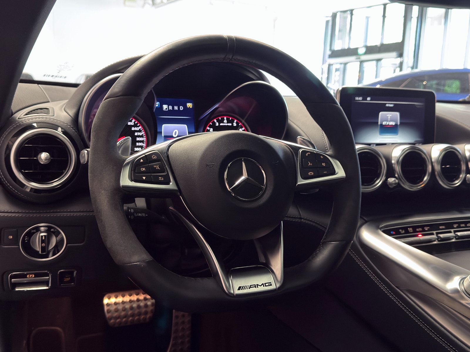 Mercedes-Benz AMG GT S 510hk AMG Aerodynamik-paket 2016 - miniatyr 19