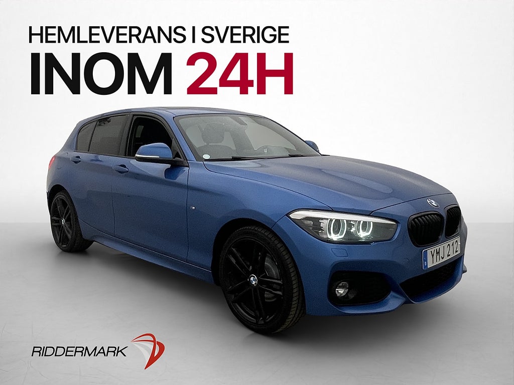BMW 120 d xDrive M Sport Taklucka Läder P-Sensorer LED