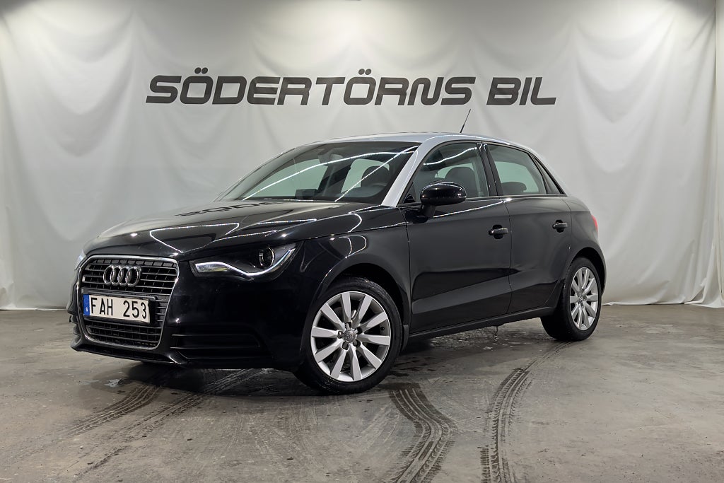 Audi A1 Sportback 1.6 TDI LÅGMILARE KUPEVÄRMARE