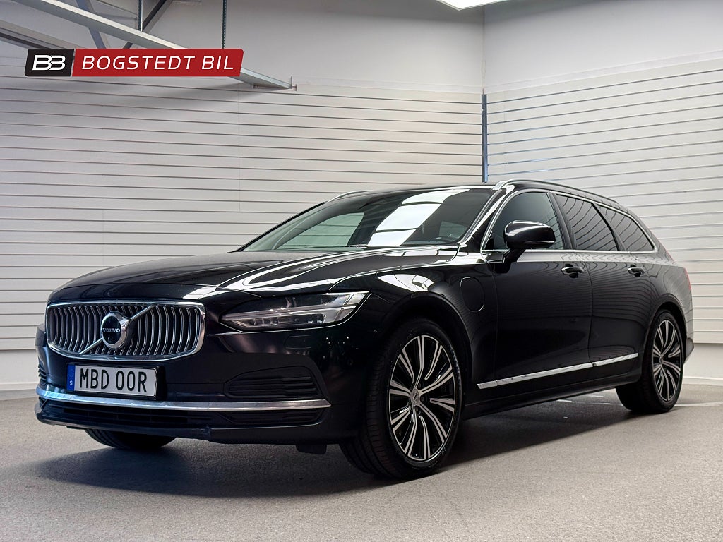 Volvo V90 Recharge T6 AWD 350hk Inscription|Läder|Drag|360°