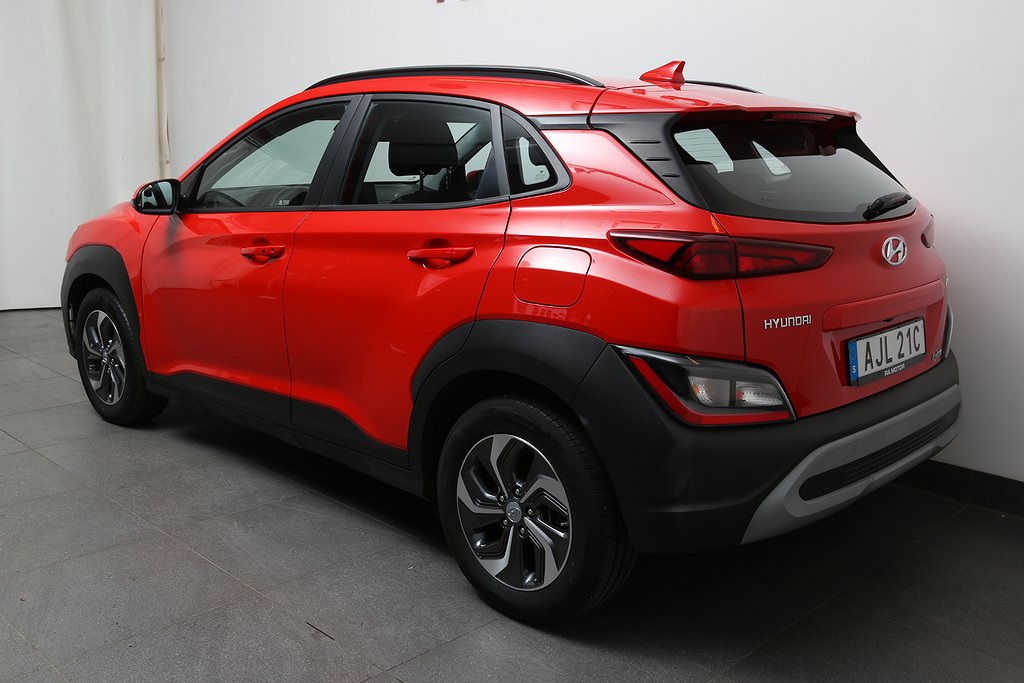 Hyundai Kona 1,6 GDI Hybrid 141hk Essential Aut Motorvärmare 2021