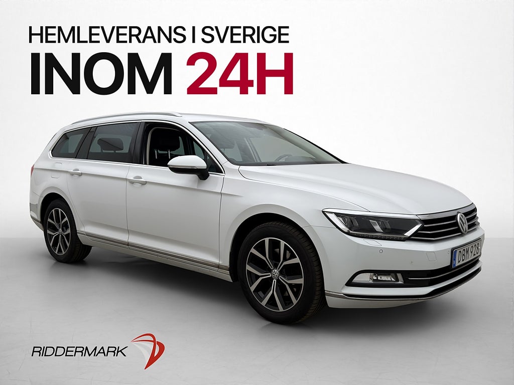 Volkswagen Passat TDI Executive Värmare Kamera CarPlay Drag