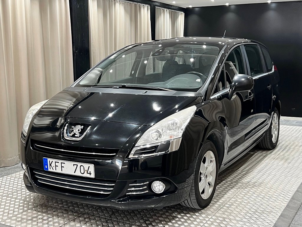 Peugeot 5008 1.6 Active 156hk 7-sits Fullservad Farthållare