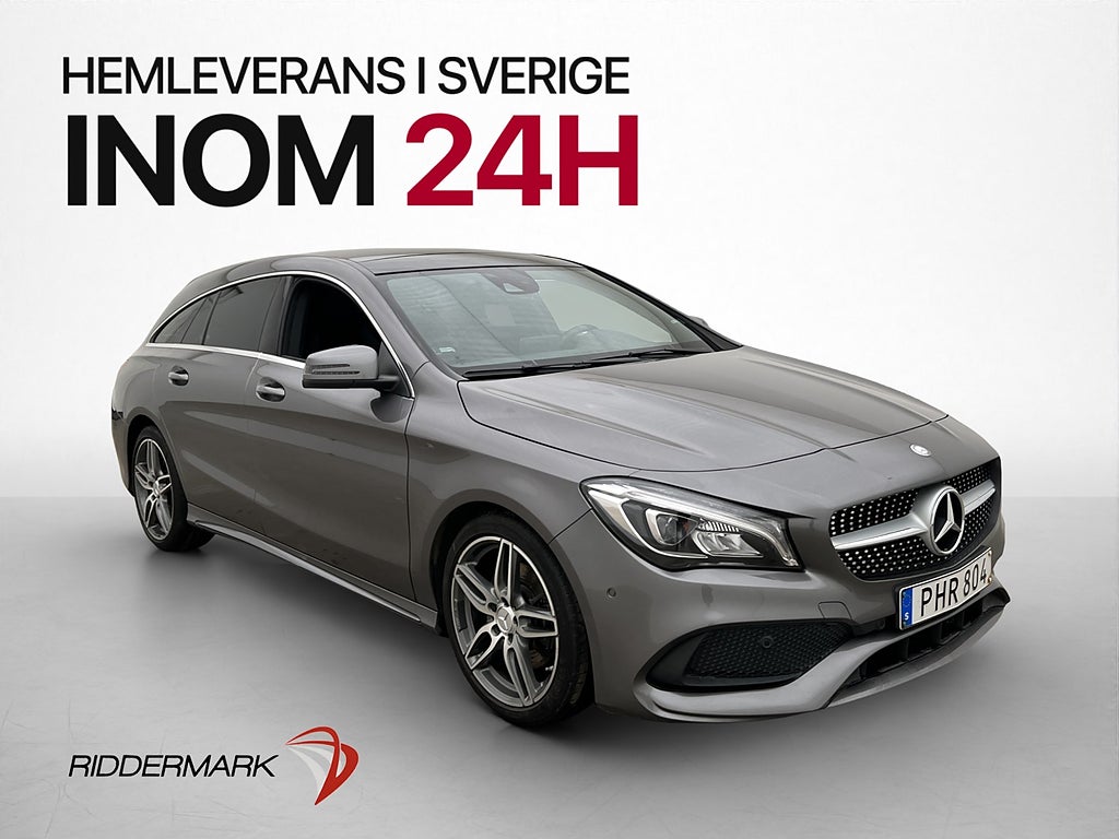 Mercedes-Benz CLA 220d SB AMG Pano Skinn/Alcantara Kamera