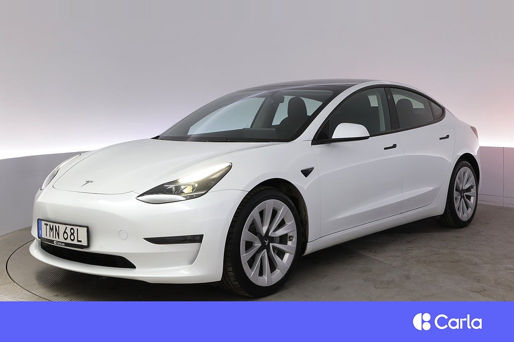 Tesla Model 3 Long Range AWD Refresh EAP Uppg.AP 19" Pano