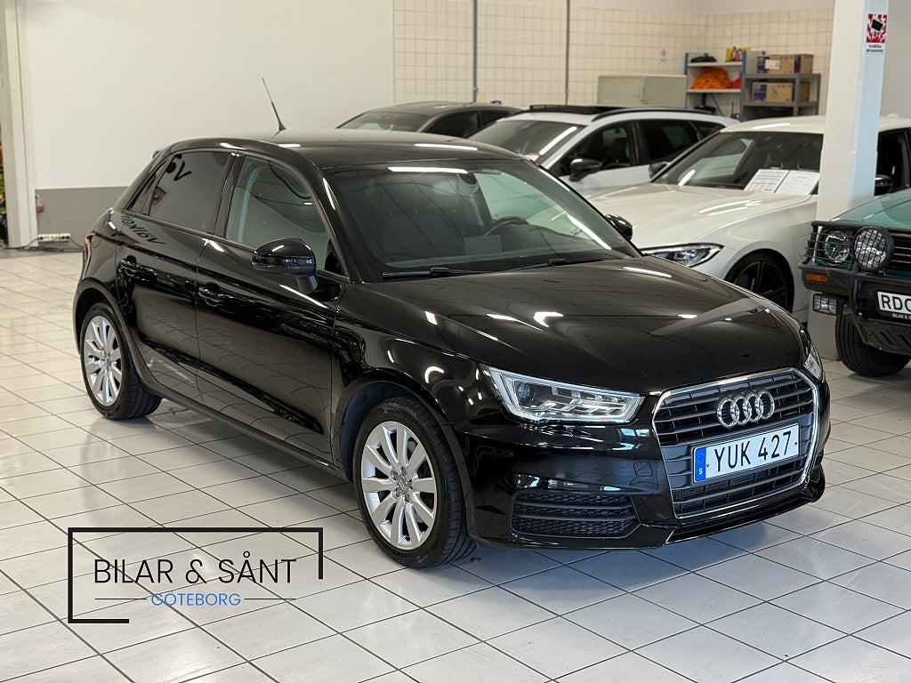 Audi A1 Sportback 1.4 TFSI 125hk S Tronic Euro 6 Vinterhjul