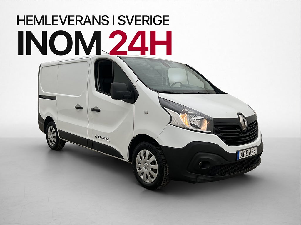 Renault trafic 1.6dCi Värmare Drag Kamera 3-Sits Farthållare