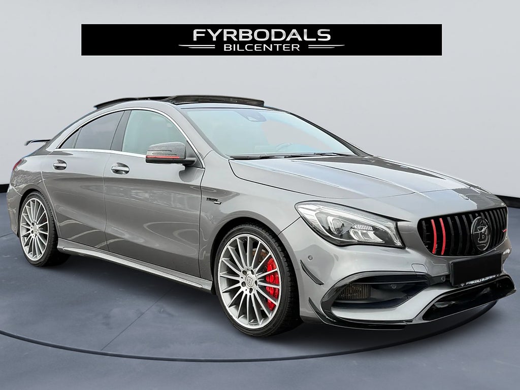 Mercedes-Benz CLA 45 AMG 4MATIC 381hk BRABUS Svsåld Panorama 2999kr/månad