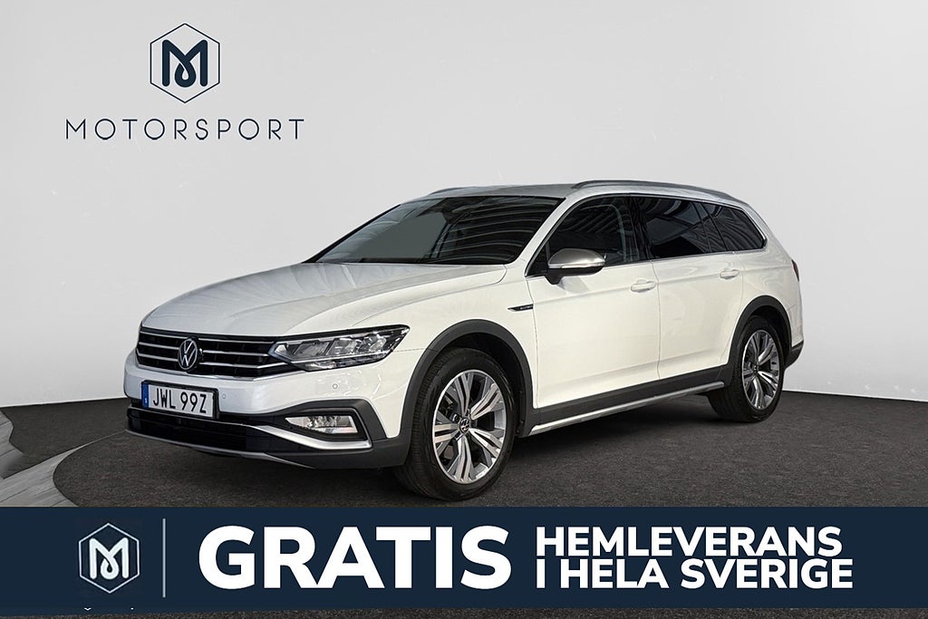 Volkswagen Passat Alltrack 2.0 TDI 4Motion Drag Adaptiv farth Värmare B-kamera
