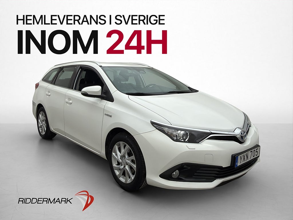 Toyota Auris Hybrid 136hk Active M-Värm Kamera Farthållare