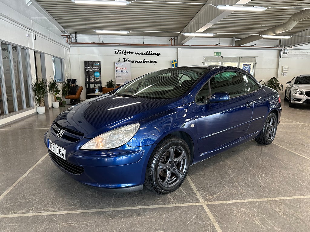 Peugeot 307 CC 2.0 Euro 3 Nybesiktigad
