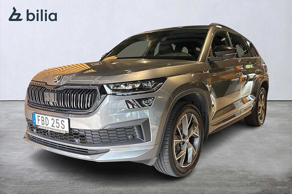 Skoda Kodiaq SPORTLINE 2,0 TDI 200 HK 4WD/V-hjul/DRAG/Värm