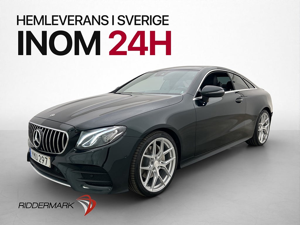 Mercedes-Benz E 200 Coupé AMG Wide Pano Kamera Sportavgas