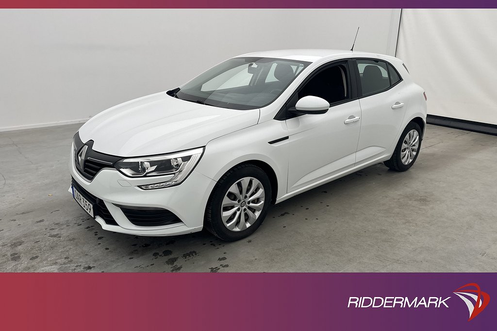 Renault Mégane 1.2 TCe 101hk Värmare Farthållare 0,54l/Mil