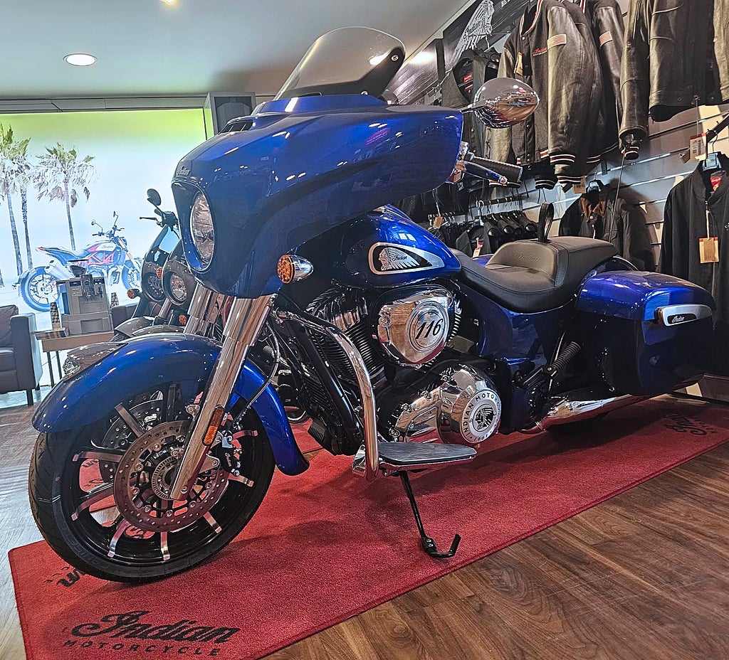 Indian Chieftain Limited Spirit Blue Met. Kampanj