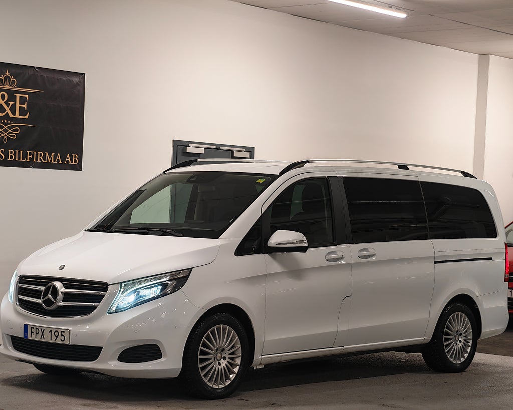 Mercedes-Benz V 220d 3.1t 2.2 7G-Tronic Plus 7SITS/1ÅRSGARANTI/DRAG/BT
