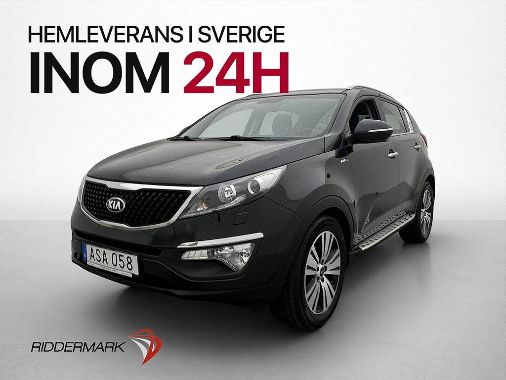 Kia Sportage 2.0 CRDi AWD Business M-Värmare Kamera Skinn