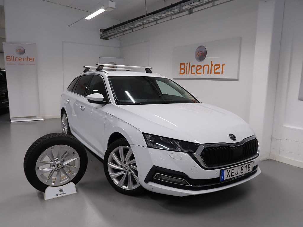 Skoda Octavia Style V-Däck ingår Cockpit-Massage-Drag-Kamera-Värmare-