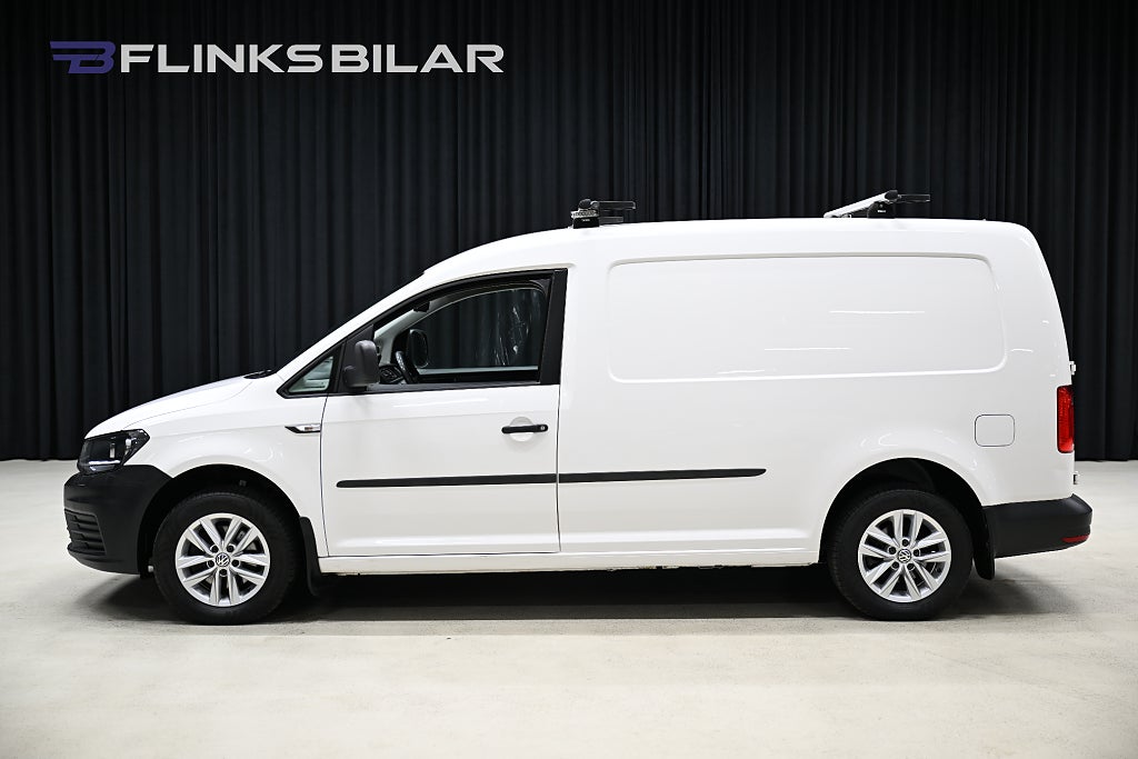 Volkswagen Caddy Maxi 1.4 TGI DSG 110HK Drag|M/K-Värmare|Backkamera|Leasbar