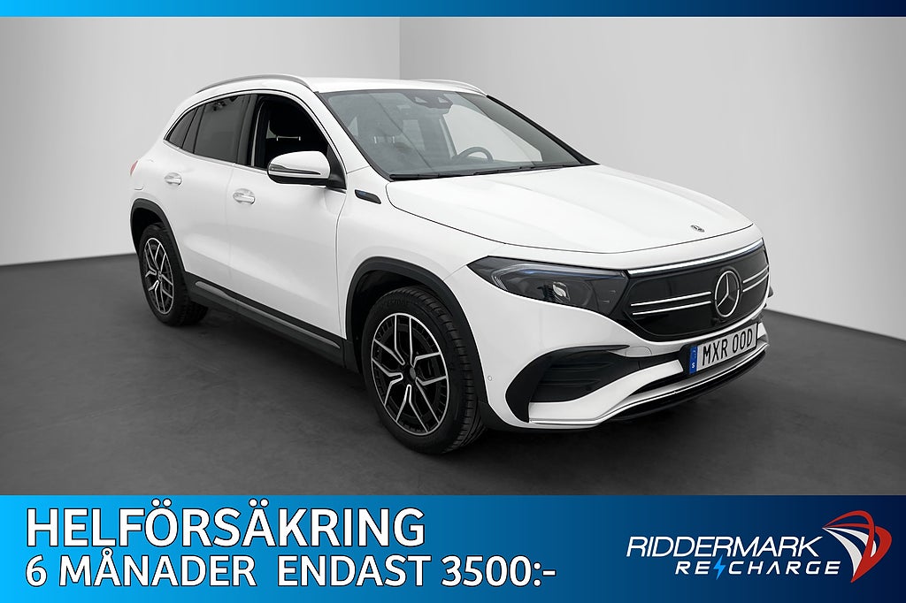 Mercedes-Benz EQA 350 4M AMG Widescreen Skinn Kamera Drag